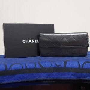Chanel Black Leather Wallet